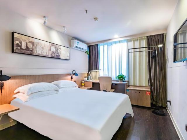 Jinjiang Inn Select Hangzhou Binjiang University Town Puyan Metro Station Buitenkant foto